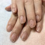 抜け感のあるラメ